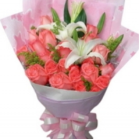 Pink & White Bouquet