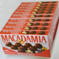 10 box of Meiji Macadamia.