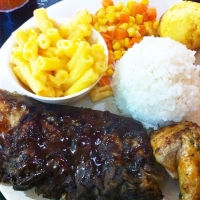 Chicken and Rib Meal
