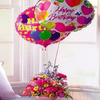 Flower w/ Balloon
