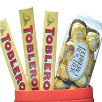 toblerone w/ ferrero chocolate