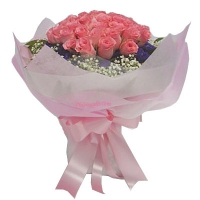 Special Pink Rose Bouquet